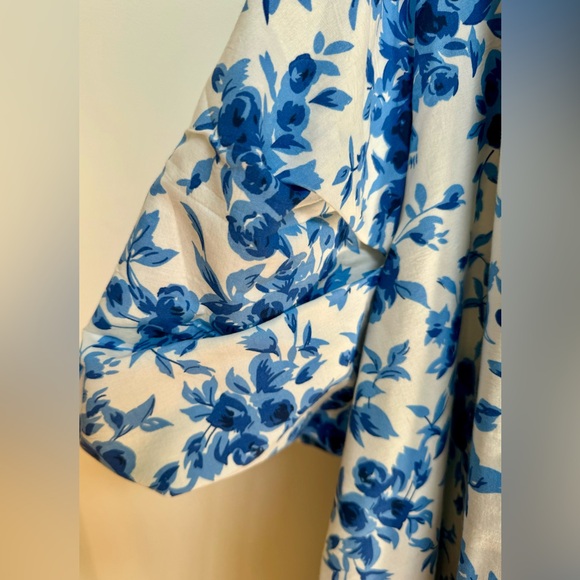 NWT Mille Josephine Blue White Coat size M Retail $372 - Picture 7 of 10